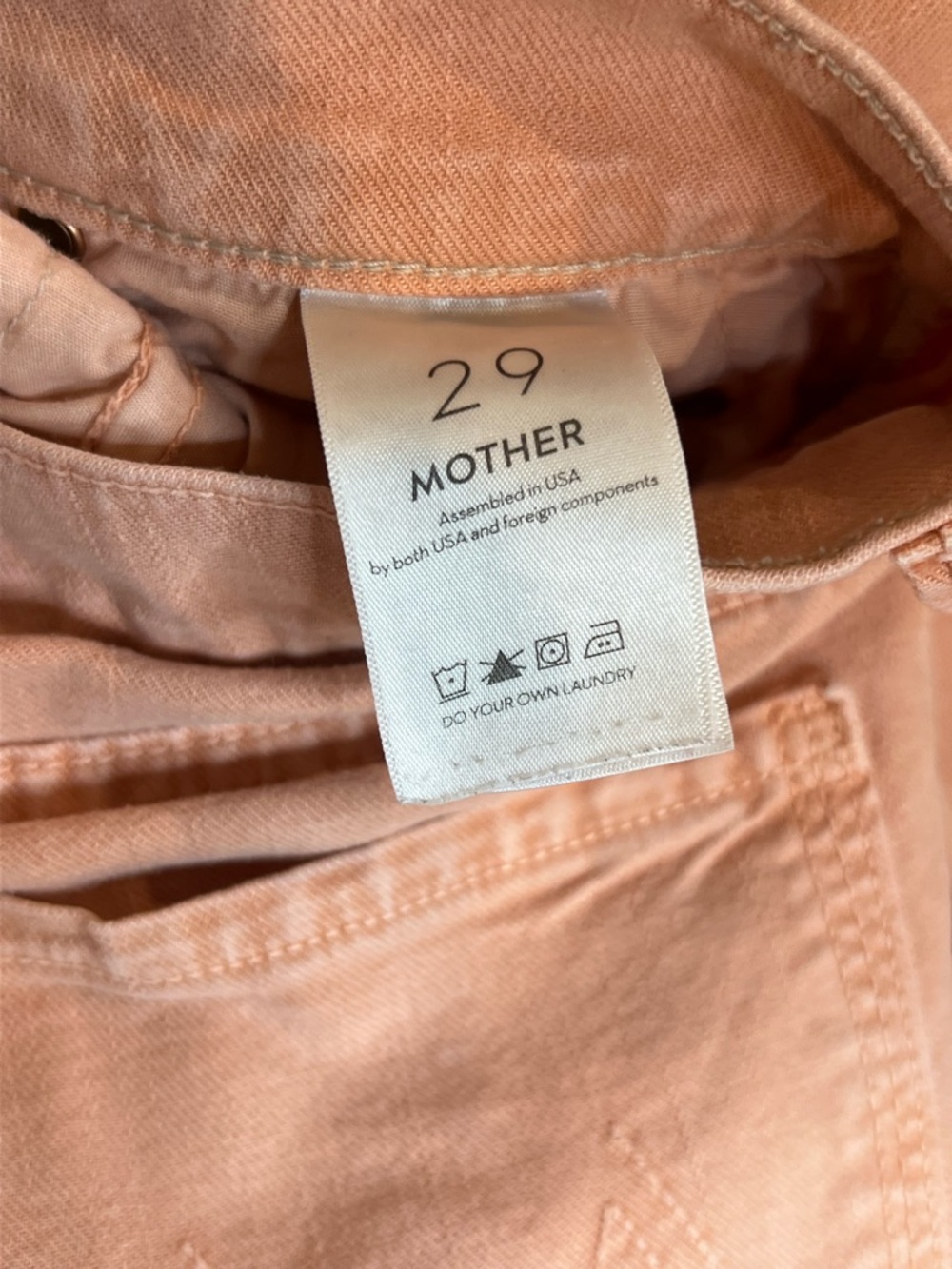 MOTHER The Insider Ankle Fray Chalk It Up Jean - Picture 8 of 8